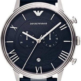 Emporio Armani Mens Chronograph Blue Dino Watch AR1652