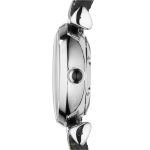 Emporio Armani Small Black Leather Watch AR1684