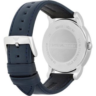 Emporio Armani Mens Blue Classic Watch AR1731