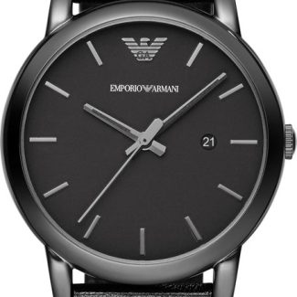 Emporio Armani Mens Black Classic Watch AR1732