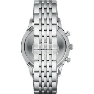 Emporio Armani Mens Stainless Steel Chronograph Watch AR1863