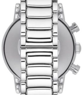 Emporio Armani Mens Stainless Steel Chronograph Watch AR1894