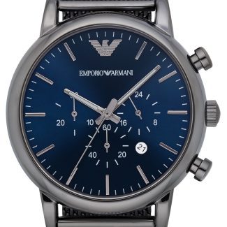 Emporio Armani Mens Mesh Sport Chronograph Watch AR1979