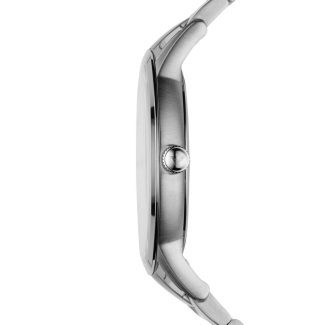 Emporio Armani Mens Silver Watch AR2430