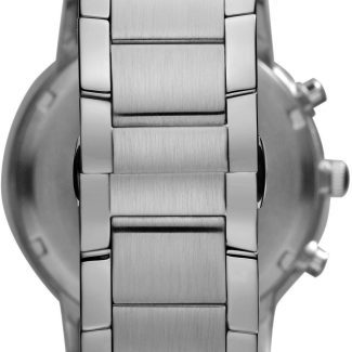 Emporio Armani Mens Silver Sportivo Chronograph Watch AR2460