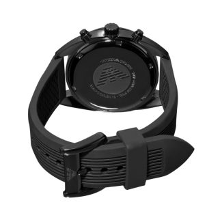 Emporio Armani Mens Rubber Watch AR5930