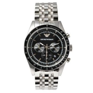 Emporio Armani Mens Stainless Steel Watch AR5988