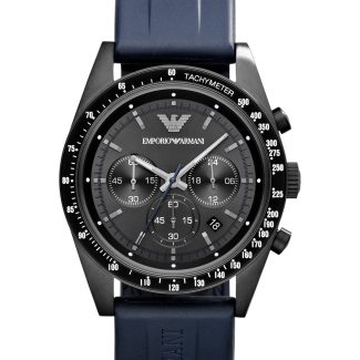 Emporio Armani Men's Sportivo Blue Rubber Watch AR6113