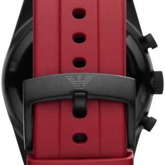 Emporio Armani Men's Sportivo Red Rubber Watch AR6114