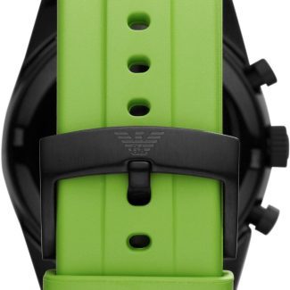 Emporio Armani Men's Sportivo Green Rubber Watch AR6115
