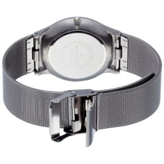 Skagen Mens Grey Mesh Titanium Watch 233XLTTM