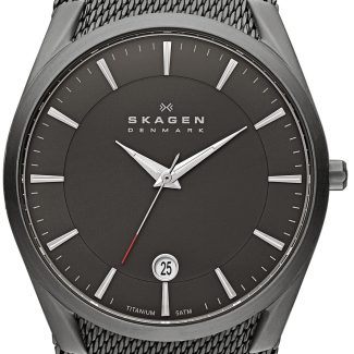 Skagen Mens Aktiv Grey Titanium Watch SKW6010