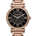 Michael Kors Ladies Rose Gold Catlin Watch MK3356