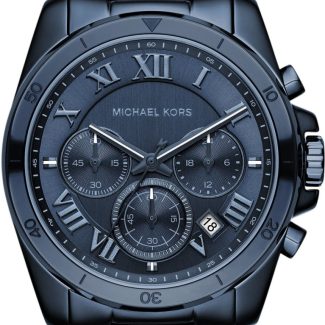 Michael Kors Mens Brecken Navy Blue Watch MK6361