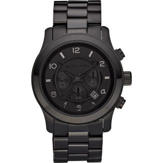 Michael Kors Mens Runway Black Watch MK8157