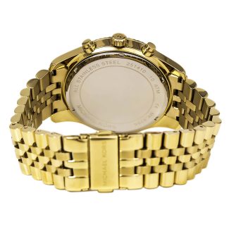 Michael Kors Mens Lexington Gold Watch MK8286
