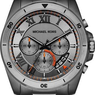 Michael Kors Mens Chronograph Grey Brecken Watch MK8465