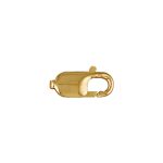 9ct Yellow Gold 13mm Trigger Clasp for Gold Chain -0