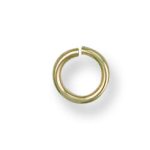 9ct Yellow Gold 8mm Thick Jump Rings Pack of 6-0