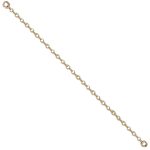 9ct Yellow Gold 1.7mm Thick Safety Chain Pack of 3-0