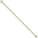 9ct Yellow Gold 2mm Thick Safety Chain Pack of 3-0